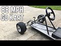 88 MPH DeLorean Kart Build Pt.1 | Vintage Go Kart Chassis