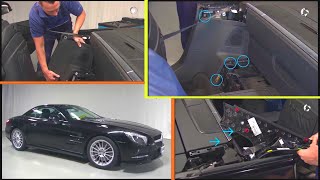 Removing the Seat Belt on an Mercedes-Benz SL: A Detailed Tutorial (R231)