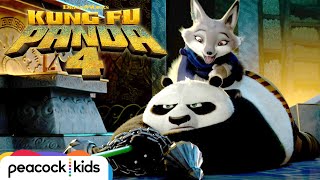 Po Catches a Thief in the Hall of Heroes | KUNG FU PANDA 4 by Peacock Kids 1,057,221 views 2 months ago 3 minutes, 22 seconds