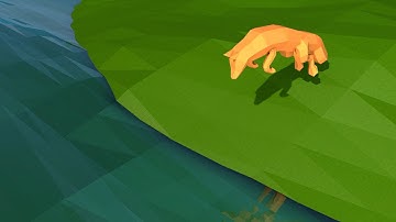 Speed art: Low poly fox