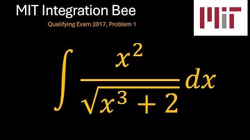 MIT 2017 Integration Bee Qualifying Exam, Problem 1