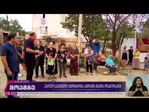 „ევროპული საქართველოს“ მაჟორიტარობის კანდიდატის შეხვედრა მოსახლეობასთან