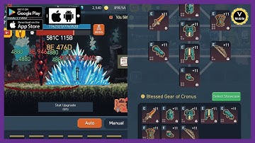 The Demonized Idle RPG gameplay (Android)