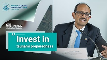 Kamal Kishore: Investeer in tsunami-paraatheid om levens te redden