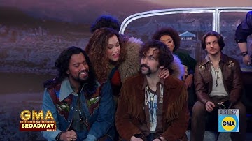 Broadway Cast of Almost Famous - Tiny Dancer - Best Audio - Good Morning America - December 1, 2022