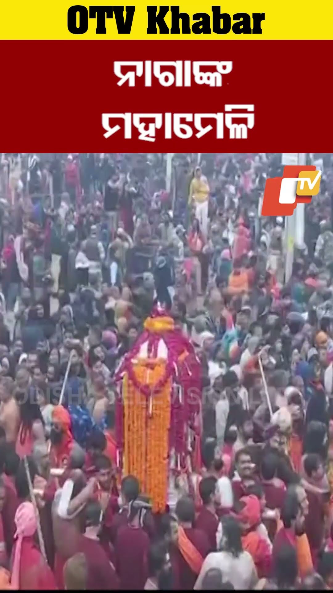 ମହାକୁମ୍ଭ ମେଳାରେ ନାଗାସାଧୁଙ୍କ ମହାମେଳି। #OTV  #OdishaTV  #PrayagRaj #mahakumbh #Nagasadhu
