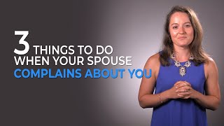 How To Respond To A Spouse Who Criticizes You