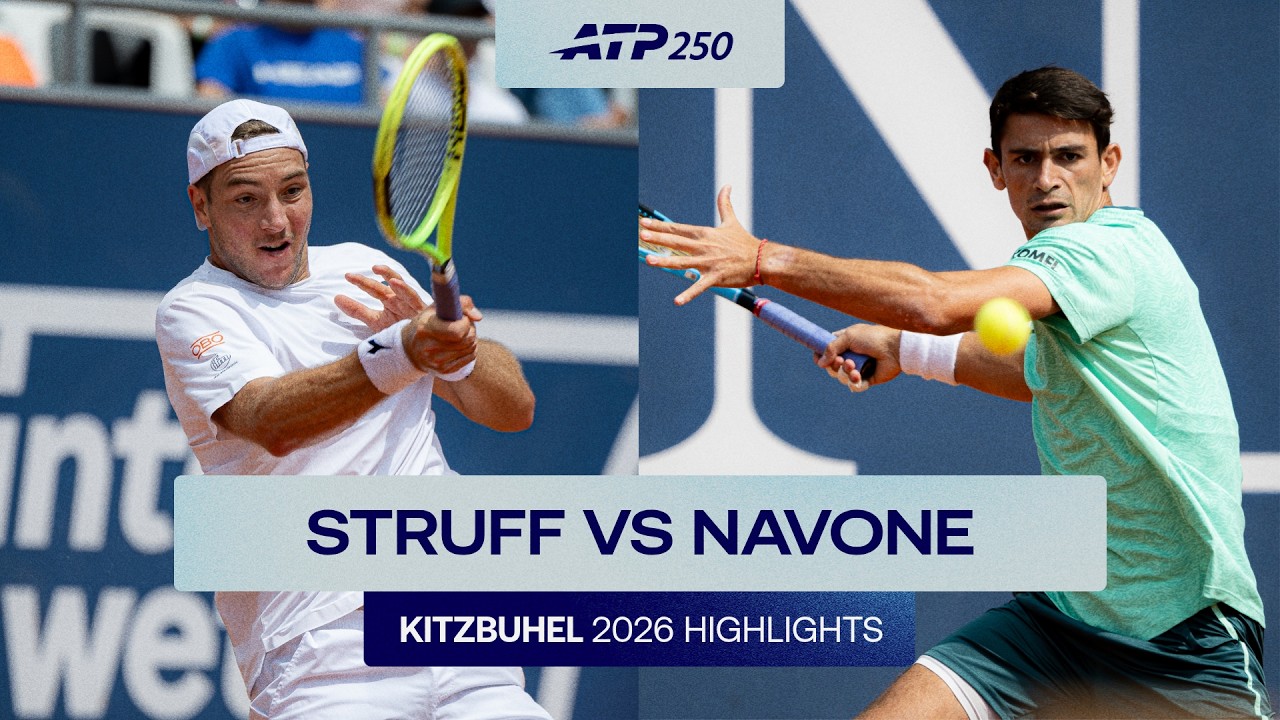 Jan-Lennard Struff vs Mariano Navone Highlights | Kitzbuhel 2026 Round 2
