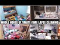 TIME LAPSE CLEANING | ACTUAL MESSY HOUSE