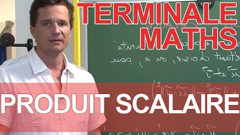 Produit scalaire : le rappel de cours - MATHS - TS - Les Bons Profs