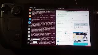 Stable Diffusion CPU in SteamDeck, Ubuntu 23.04 and 128GB MicroSD