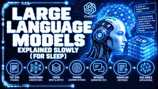 Information How Large Language Models Actually Work, Explained Slowly (For Sleep) Update