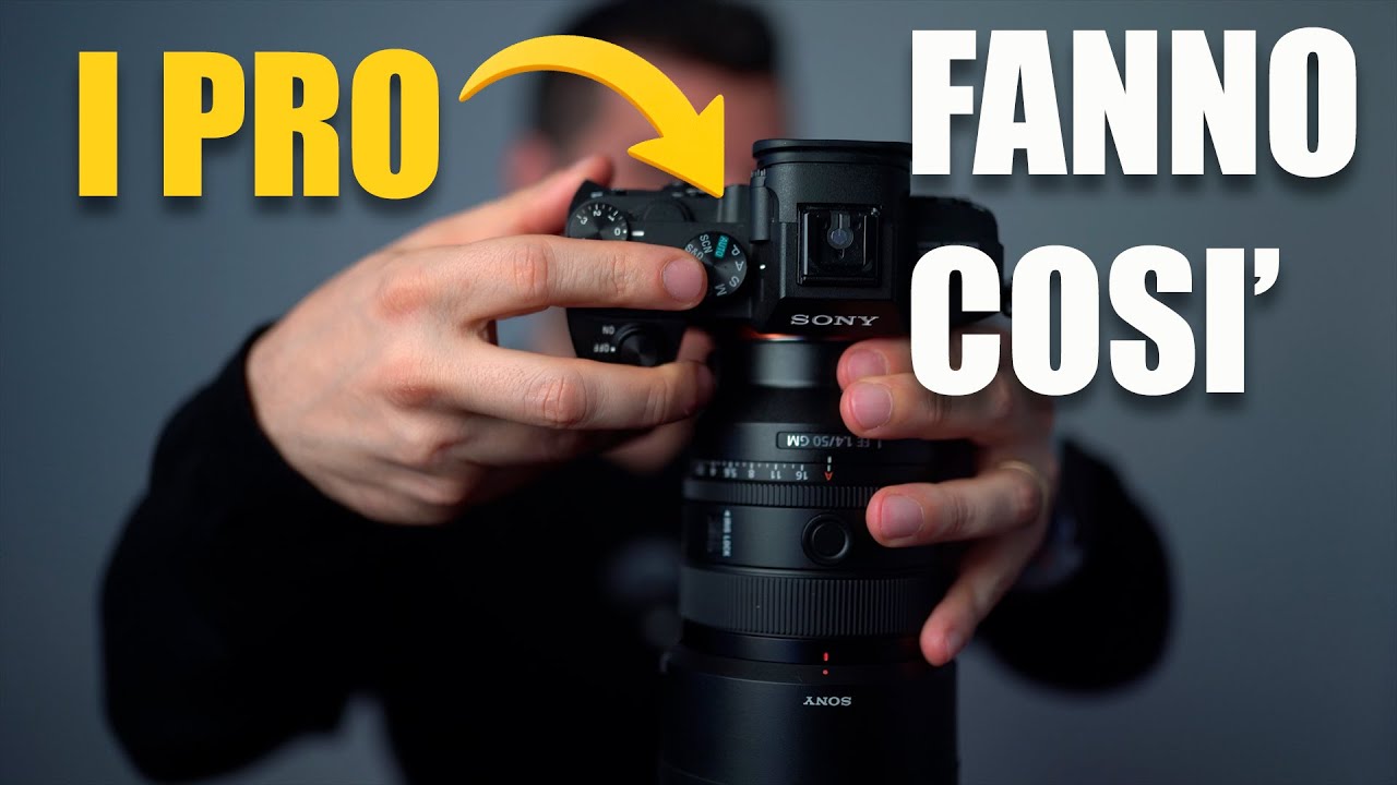 Dimentica la modalità manuale: ecco come scattano davvero i professionisti