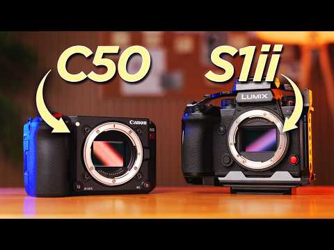 CANON C50 vs. LUMIX S1 II // Image Quality, Dynamic range and more compared.