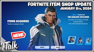 New The Ageless Explorer Set Fortnite Item Shop January 8Th, 2024 Fortnite Chapter 5