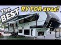 The most IMPRESSIVE fifth wheel RV I&#39;ve seen for 2024! Brinkley Model Z 3610 with office/bunk room