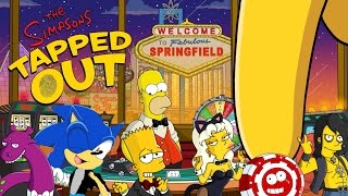 Lorcan The Hedgehog Let's Play The Simpsons Tapped Out Part 16 (Hostess Miss Springfield and Chippy)