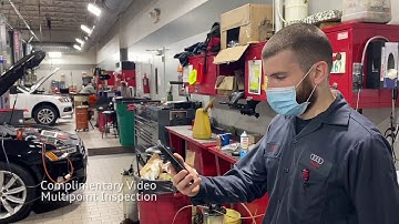 Complimentary Video Multipoint Inspection at Audi Nyack