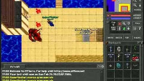 TheChaos - First Tests on OpenTibia