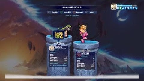 Brawlhalla Ranked 1v1 Pirate Thatch vs Bodvar