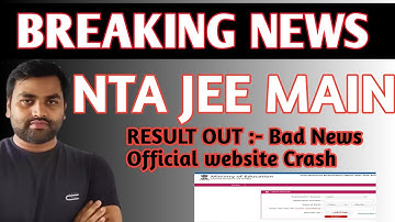finally JEE MAIN RESULT OUT BUT OFFICIAL SITE CRASH |jee main result 2021 |jee main result 2021 july