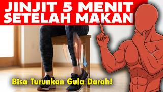 Turun Gula Darah setelah Makan! Cukup Duduk 5 Menit, Mencegah Berat Badan Naik