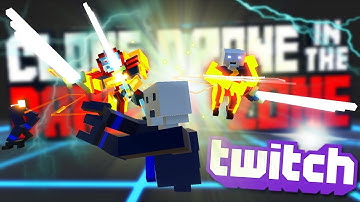 THE BUSINESS BOTS OF TWITCH! - New Update - Clone Drone In The Danger Zone Twitch Mode Gameplay