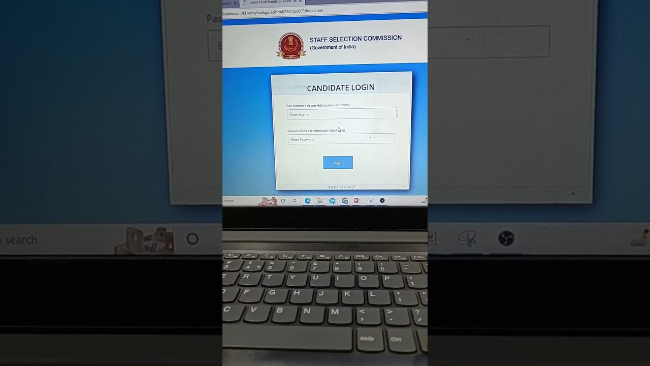 SSC Junior Hindi Translator Answer Key Out | SSC JHT Answer Key Out | 