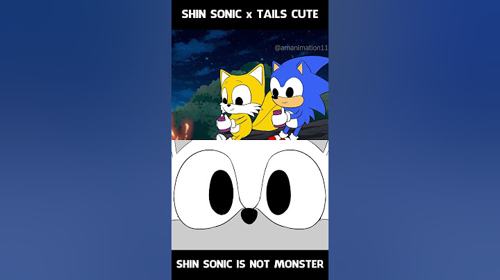 SHIN SONIC x TAILS SO BABY Cute story?! (The Sonic Tapes Animation)