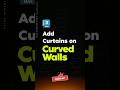 Add Realistic Curtains on Curved Windows - 3ds Max!