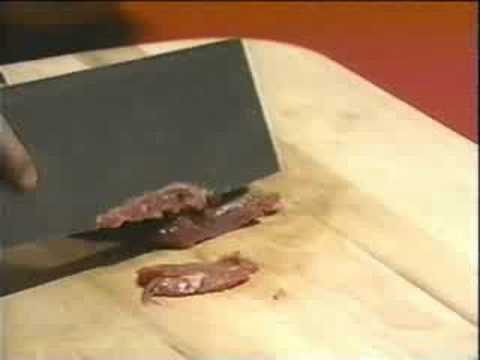 How to cut and tenderize beef, Martin Yan Part3