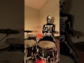 You should have seen people looking through the window!!! 🪟 #gewadrums #drummers #halloween