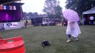 Dancing Umbrella Girl