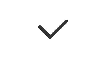 Animated checkmark linear ui icon