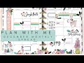 PLAN WITH ME | DECEMBER MONTHLY SPREAD | THE HAPPY PLANNER