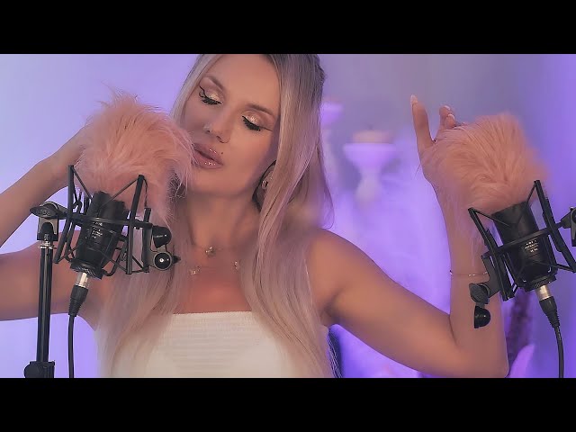 1 HOUR ASMR 💕 Gentle Fluffy Sounds and Breathing for Deep Sleep (No Talking) 😴🎶😴