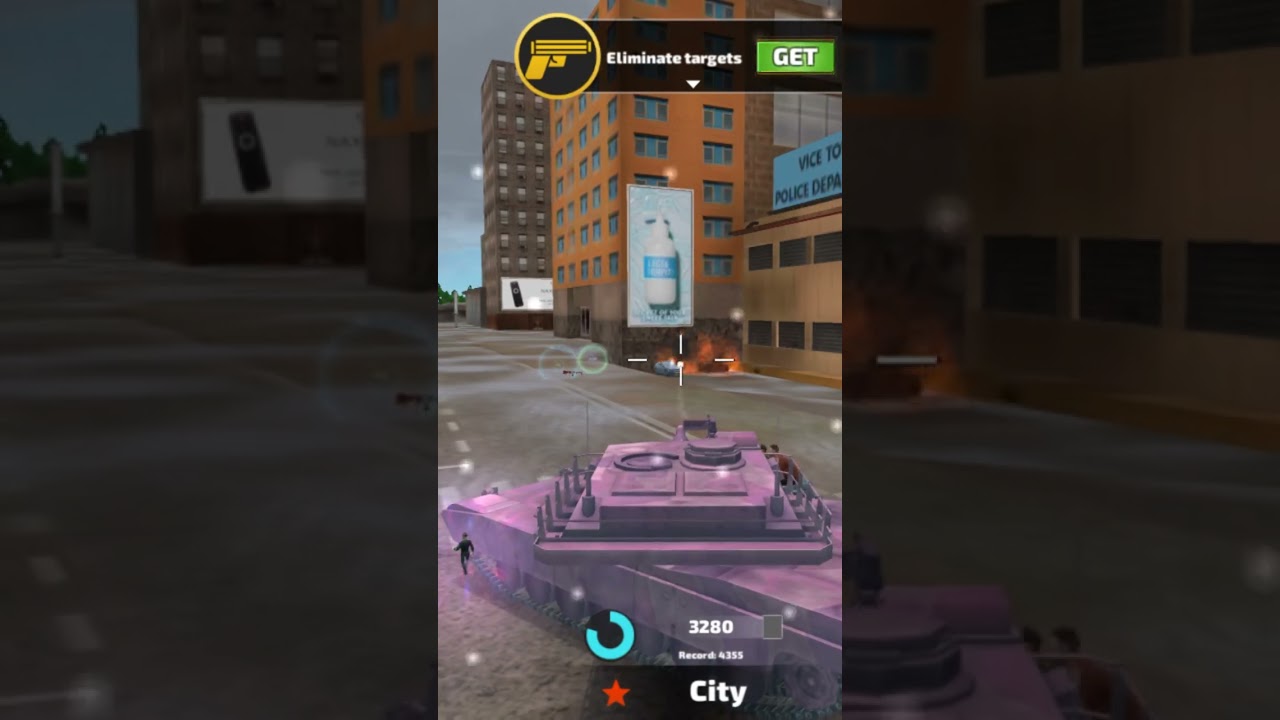 rope hero game play video army tank lut 