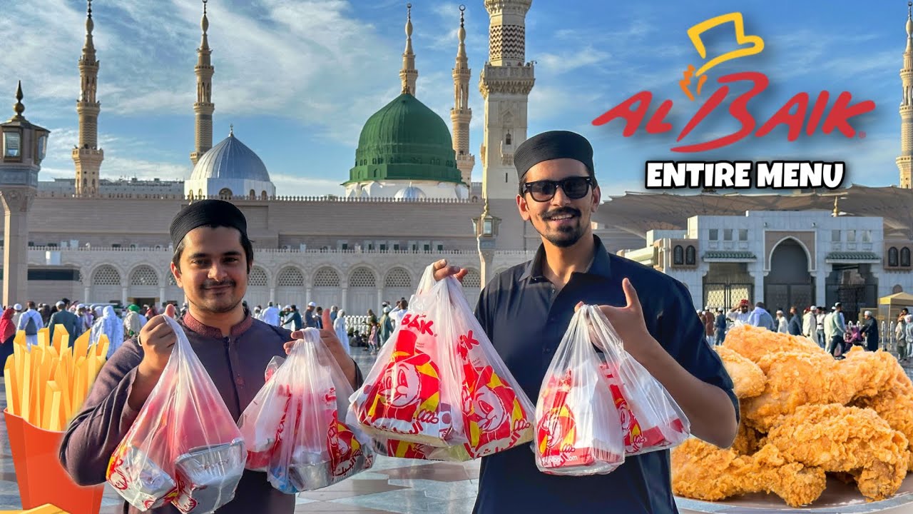 ORDERING AL BAIK s Entire Menu In MADINA Saudi Arabia YouTube ORDERING AL BAIK s Entire Menu In MADINA Saudi Arabia YouTube