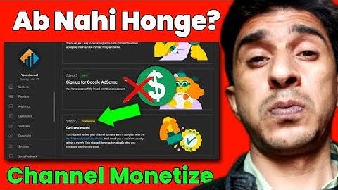 Youtube Monetization Step 3 in Progress | Channel Monetization Under Review Problem Solved 2023