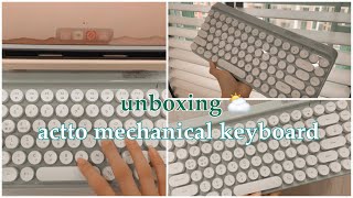 Unboxing my new actto mint keyboard screenshot 2