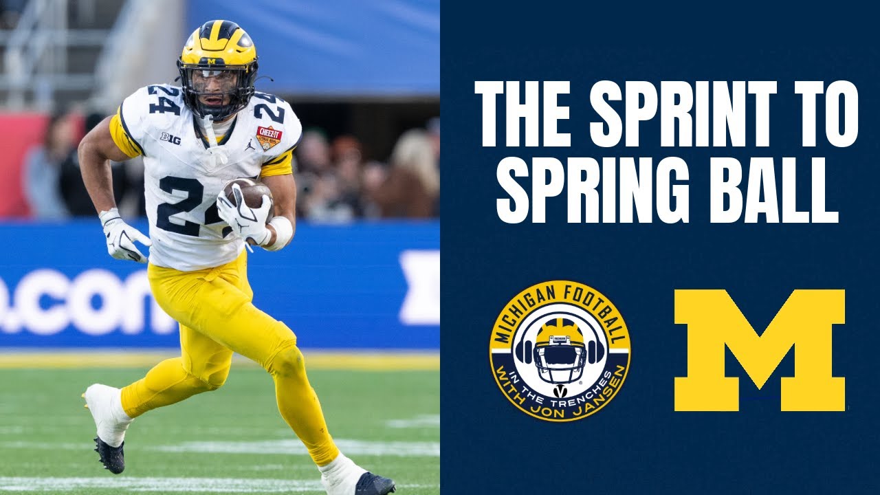 Talking Michigan Football with SPRING BALL 3 weeks away!