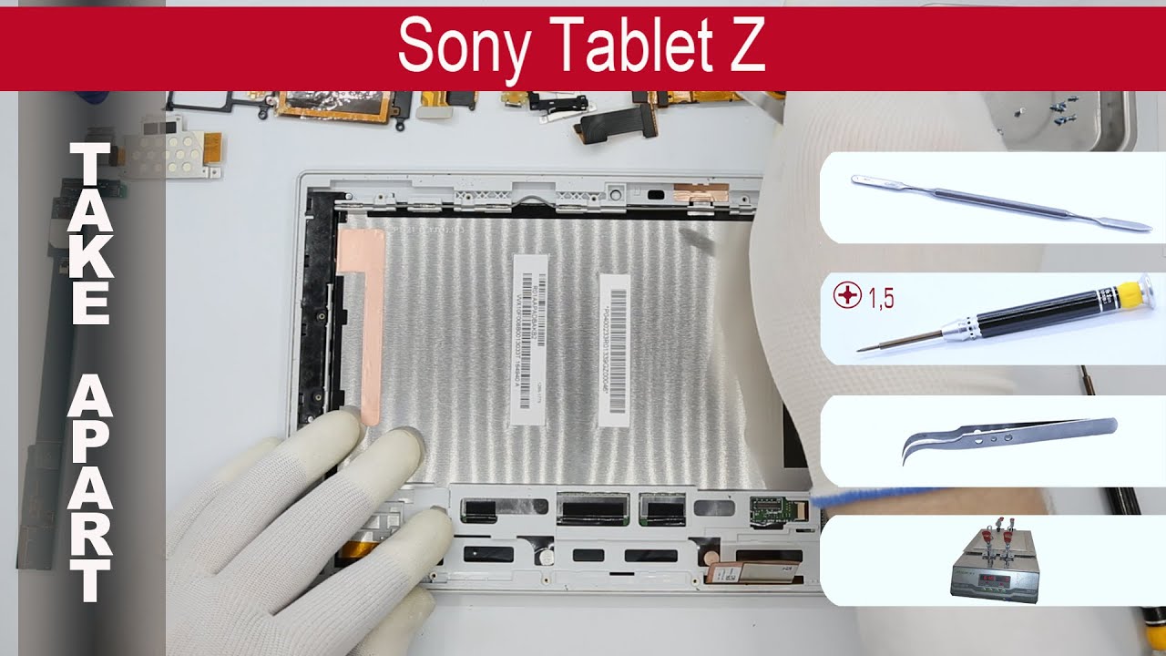 Tablette Sony Xperia Tablet Z SGP321 - fonctionne en l'état - HORS SERVICE
