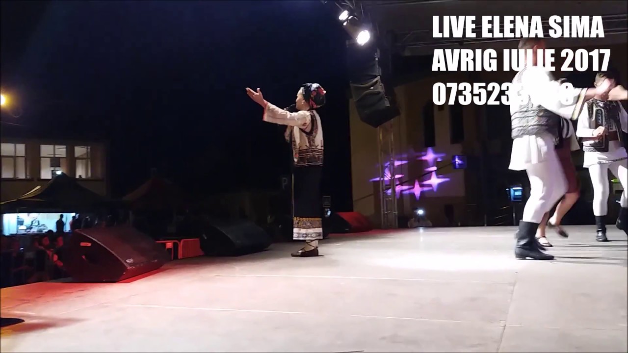 Live Elena Sima Avrig Iulie 2017 Youtube