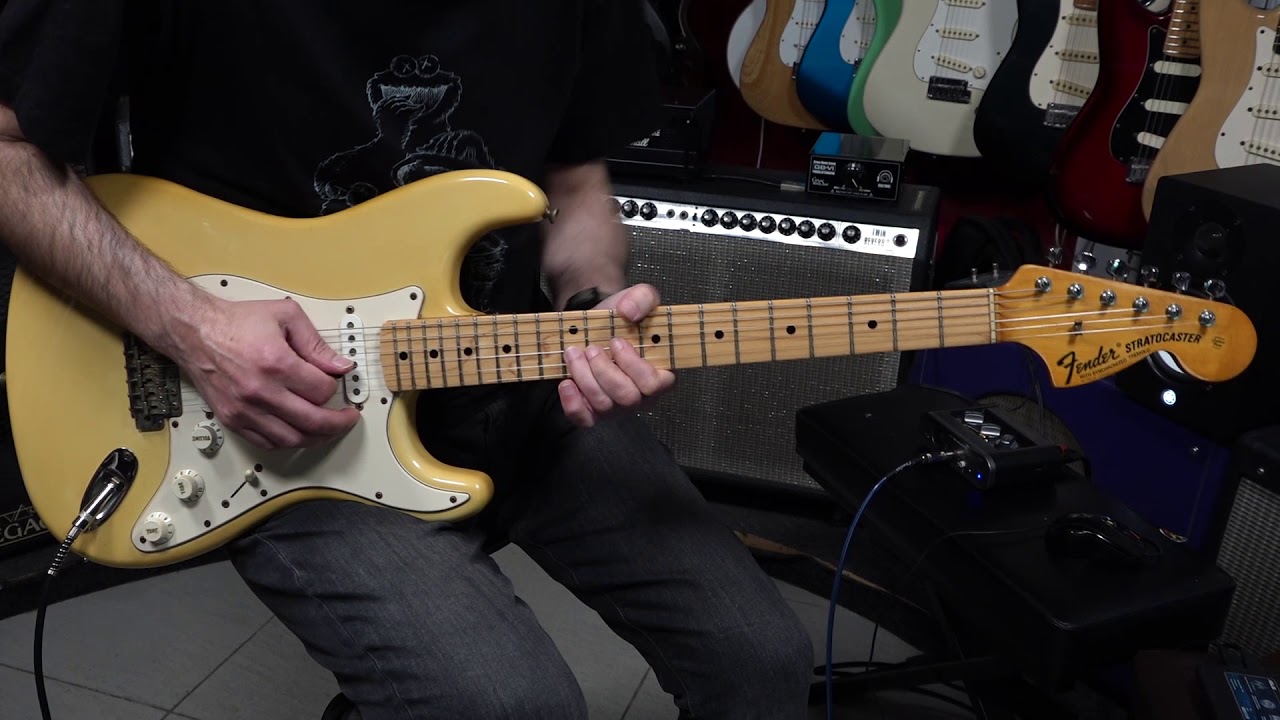 Fender Custom Shop '69 Reissue Stratocaster NOS 2006 - YouTube