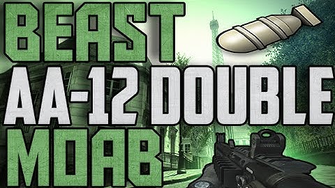 COD Mw3: Beast Double FFA MOAB w/AA-12 Shotgun! (Call of Duty: Modern Warfare 3 PC)