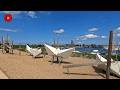 #Fehmarn, Südstrand, Rundhafen, #Yachthafen, Burgtiefe. Ostsee. Schleswig-Holstein. 4K. Juni 2024