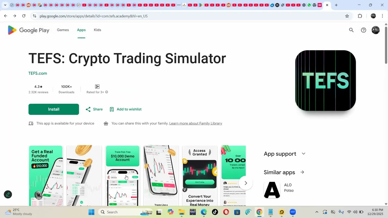 Обзор приложения TEFS Crypto Trading Simulator. Что это такое и как вывести средства из приложени...