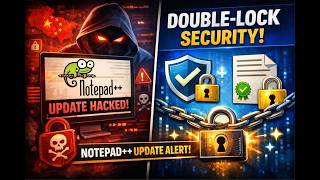 Notepad++ Hacked for MONTHS?! Supply Chain Attack + Double-Lock Security Fix Explained