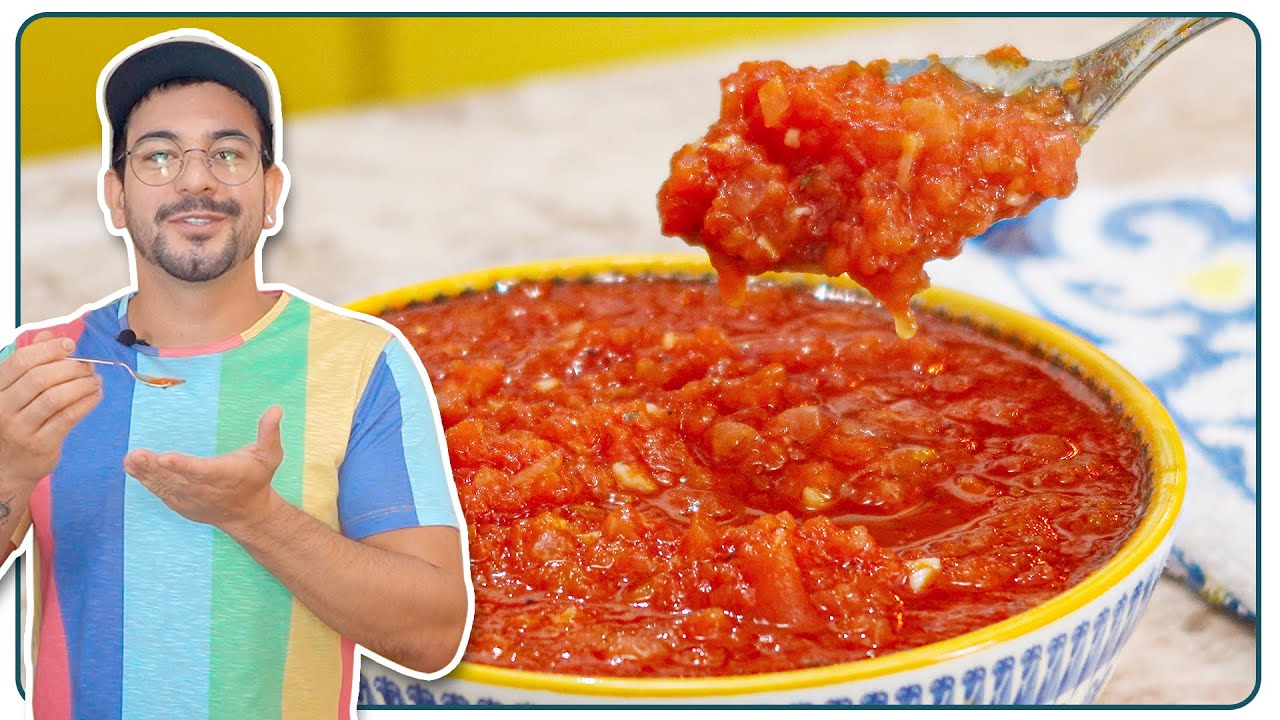 ЛУЧШИЙ ДОМАШНИЙ ТОМАТНЫЙ СОУС, ИДЕАЛЬНЫЙ ДЛЯ ПИЦЦЫ | Нанду Андраде