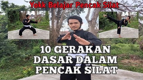 10 GERAKAN DASAR PENCAK SILAT I YOKK LATIHAN BELA DIRI PENCAKSILAT
